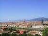 Florenz Blick über Arno und Dom Blick vom Hügel M...
