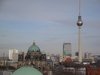 Berlin Gendarmenmark Blick auf Dom und Fernsehturm