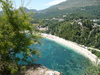 Der Valtos-Strand bei Parga