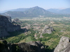 Blick auf Kalambaka bei den Meteora Klöstern in Th...