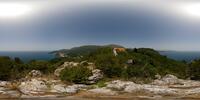 Aussicht am Agia-Eleni-Kirchlein bei Parga 