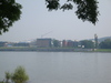 Bonn Zementfabrik im Morgenlicht