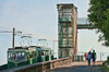 Drachenfelsbahn an der Bergstation im Mai 2011