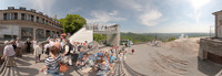 Drachenfels Baustelle Mai 2011 Bergstation der Dr...