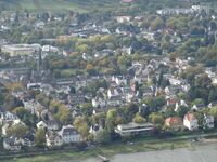 Drachenfels Blick auf Mehlem