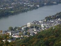 Drachenfels Blick auf Königswinter