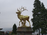 Drachenburg Park Goldener Hirsch