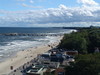 Kolberg Blick auf den Strand