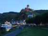 Mosel Cochem im Abendlicht