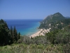 Korfu Westküste Glifada Beach