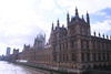 Houses of Parliament on the banks of River Thames